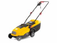 Газонокосилка электрическая GC-1100, 1100 Вт, шир. 32 см, 3 уров., пласт. травосб. 30 л.// DENZEL