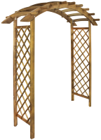 АРКА САДОВАЯ ДЕРЕВЯННАЯ 1,9 М (2,15Х0,87Х1,9)
