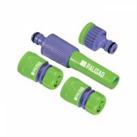 Набор для подключения шланга 3/4(распыл,.3 адаптера к распыл,) 65179 Palisad
