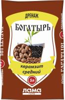 Керамзит средний 'Богатырь дренаж' 5л