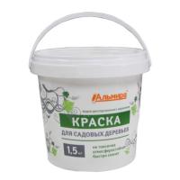 Краска для садовых деревьев 1,5кг Альмира