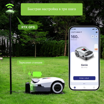 Робот-газонокосилка ANTHBOT GENIE 3000 (GPS+RTK+4cam)