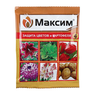 Максим- 4мл защита цветов и картофеля
