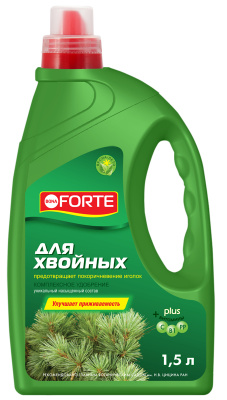 для хвойных растений ЖКУ 1,5л Bona Forte