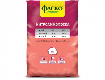АзоФосКа Нитроаммофоска 1кг Фаско