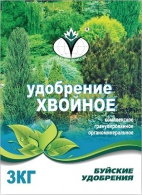 для хвойных ОМУ Хвойное 3кг (БХЗ)