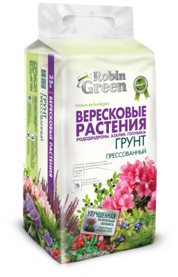 Грунт для вересковых растений Робин Грин прессованный 25 л