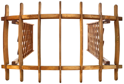 АРКА САДОВАЯ ДЕРЕВЯННАЯ 1,4 М (2,15Х0,87Х1,4)