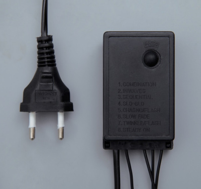 БАХРОМА уличная, Ш-4м, В-0.6м, Н.Т. LED-180-220V, 8 режимов, ЗЕЛЕНЫЙ 187272
