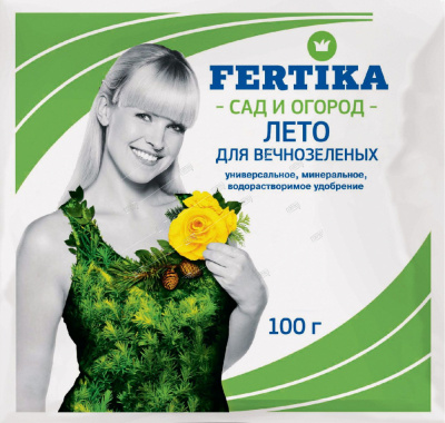для хвойных вечнозеленых Лето 100гр