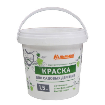 Краска для садовых деревьев 1,5кг Альмира