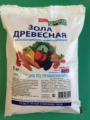 Зола древесная 1 кг Рейхгард
