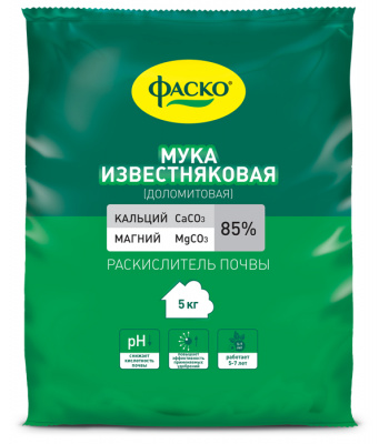 Доломитовая мука раскислитель 5кг Фаско