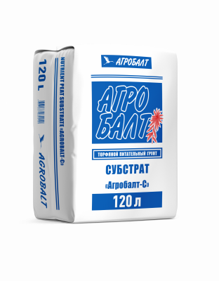 Агробалт С субстрат торфяной 120 л -синий грунт для теплицы